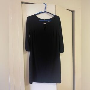 Donna Ricco black cocktail dress, size 6, black.